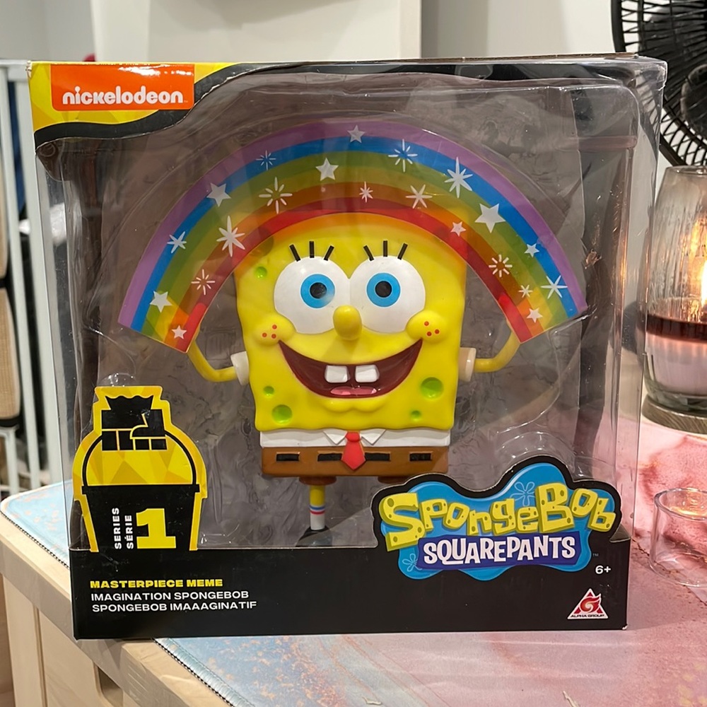Masterpiece meme imagination SpongeBob figure